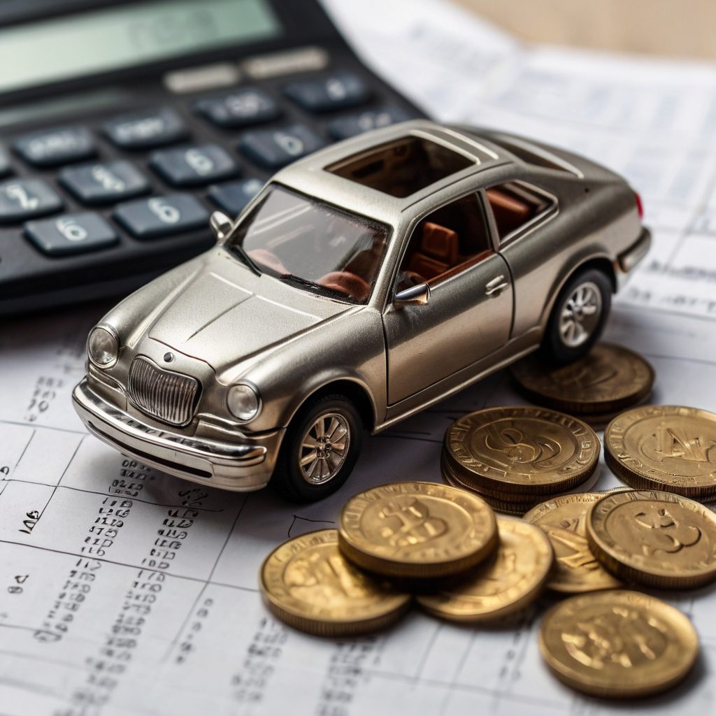 Ter carro é luxo ou burrice financeira? Ilustração simbólica de carro gerando custo financeiro.