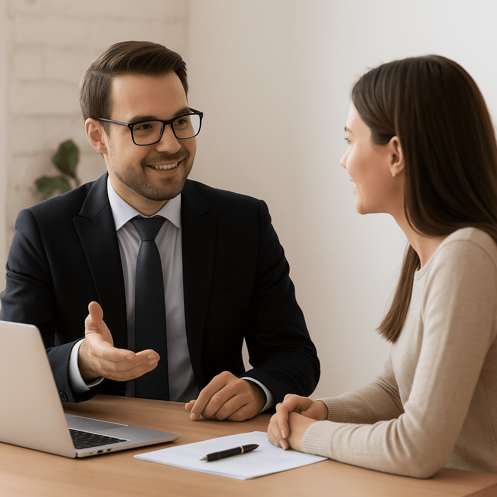 Cliente negociando dívidas para aumentar score