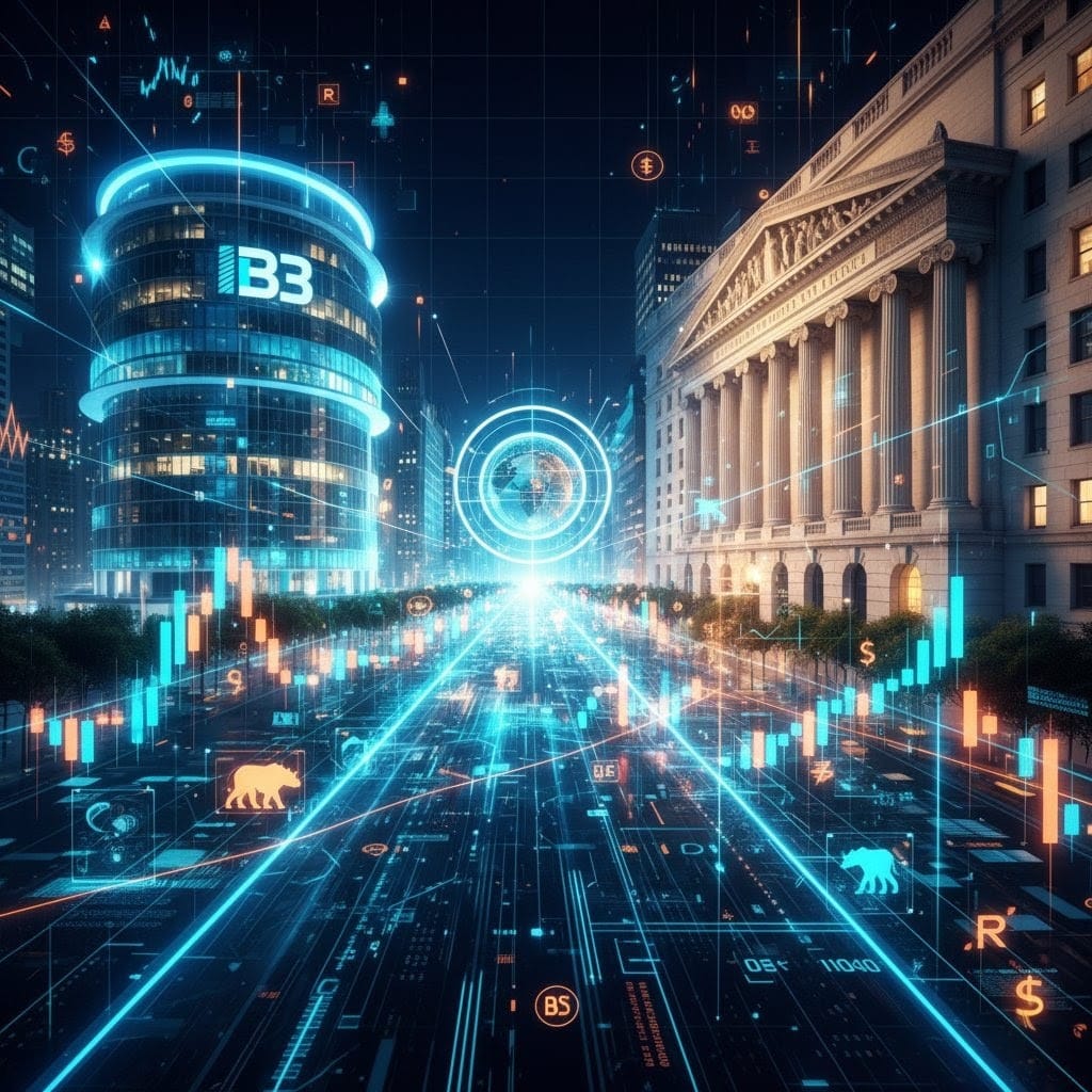 Ligação entre mercado brasileiro e americano através de ETFs internacionais